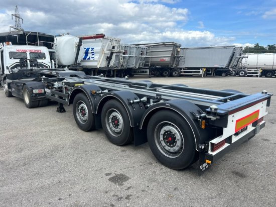 Web Trailer LPRS24 Mitten-Heckschieber 1x20 ft 2x20 ft 1x40ft, - Container transporter/ Swap body semi-trailer: picture 4 Web Trailer LPRS24 Mitten-Heckschieber 1x20 ft 2x20 ft 1x40ft, - Container transporter/ Swap body semi-trailer: picture 4