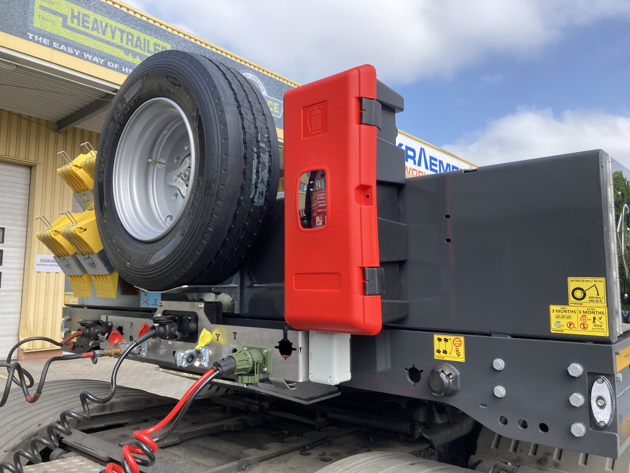 FAYMONVILLE 6-Achs-Tele-Semi mit PA-X Achssystem - Low loader semi-trailer: picture 4 FAYMONVILLE 6-Achs-Tele-Semi mit PA-X Achssystem - Low loader semi-trailer: picture 4