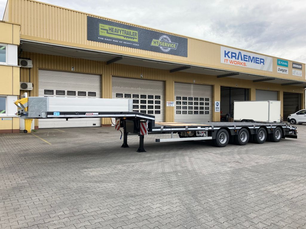Faymonville MAX Trailer 4-Achs-Tele-Semi-nachlaufgelenkt - Low loader semi-trailer: picture 2 Faymonville MAX Trailer 4-Achs-Tele-Semi-nachlaufgelenkt - Low loader semi-trailer: picture 2