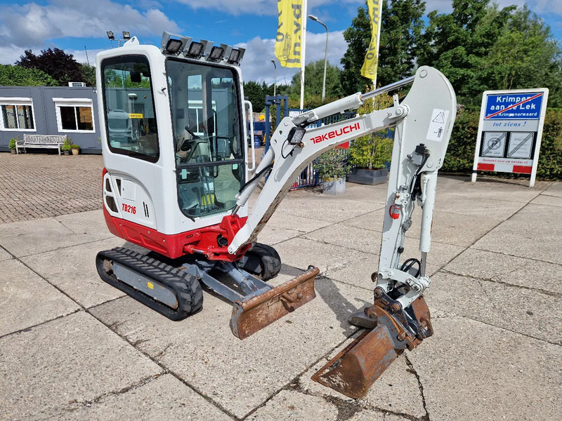 Takeuchi TB216 met 2089 uur - Mini excavator: picture 2 Takeuchi TB216 met 2089 uur - Mini excavator: picture 2