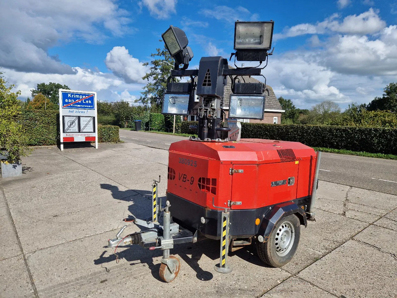 Tower Light VB9 mobiele lichtmast 9m. hoog - Lighting tower: picture 2 Tower Light VB9 mobiele lichtmast 9m. hoog - Lighting tower: picture 2