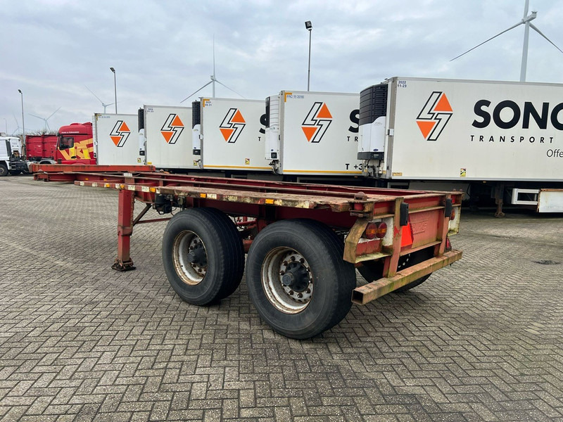 Container transporter/ Swap body semi-trailer Burg 20 ft skelet: picture 6