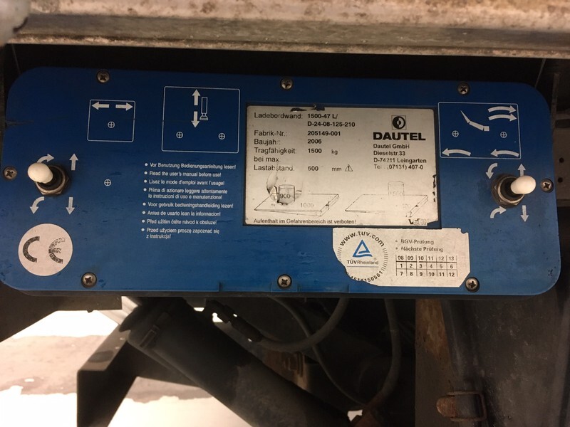 Diversen Dautel 1500-47L - Tail lift: picture 2 Diversen Dautel 1500-47L - Tail lift: picture 2