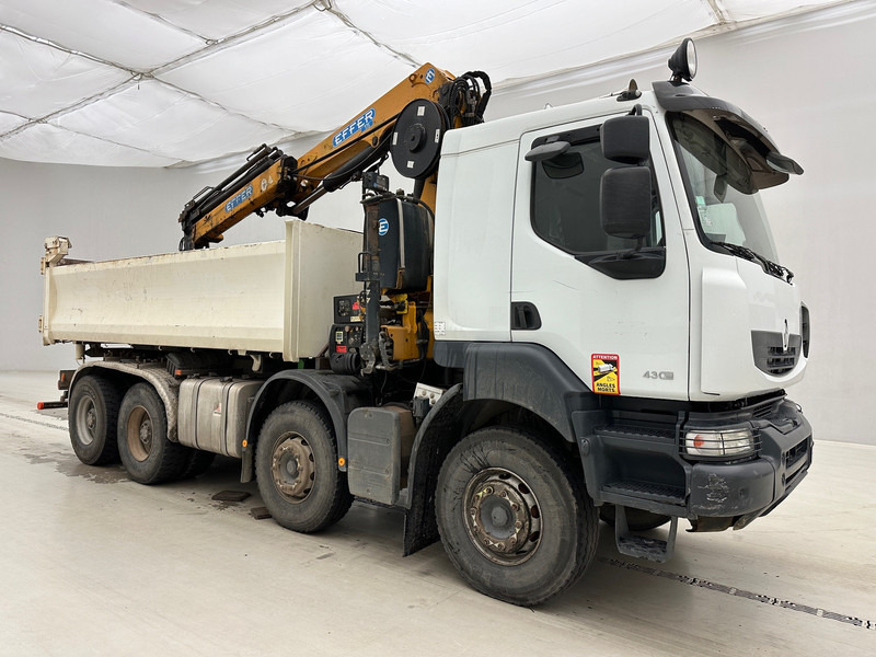 Renault Kerax 430 DXi - 8x4* - Tipper, Crane truck: picture 3 Renault Kerax 430 DXi - 8x4* - Tipper, Crane truck: picture 3