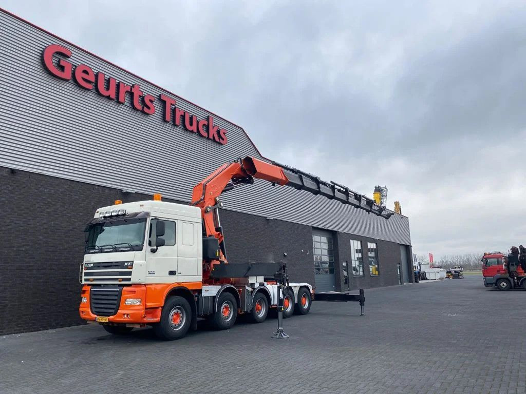 DAF XF 105 10X4 + FASSI F1500AXP.28 KRAAN/KRAN/CRANE - Crane truck, Tractor truck: picture 2 DAF XF 105 10X4 + FASSI F1500AXP.28 KRAAN/KRAN/CRANE - Crane truck, Tractor truck: picture 2