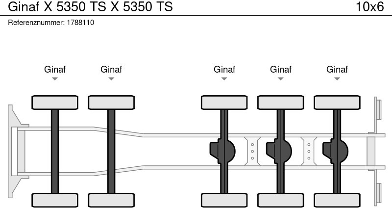 Tipper Ginaf X 5350 TS X 5350 TS: picture 7 Tipper Ginaf X 5350 TS X 5350 TS: picture 7