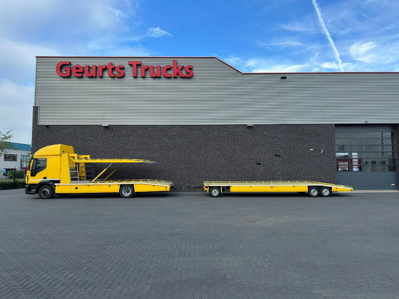 Iveco EuroCargo 120 -280 4X2 WITTEVEEN AUTOTRANSPORTER/DUBBEL LADER/OPRIJWAGEN/MACHINE TRANSPORTER + AANHANGER/TRAILER - Autotransporter truck: picture 1 Iveco EuroCargo 120 -280 4X2 WITTEVEEN AUTOTRANSPORTER/DUBBEL LADER/OPRIJWAGEN/MACHINE TRANSPORTER + AANHANGER/TRAILER - Autotransporter truck: picture 1