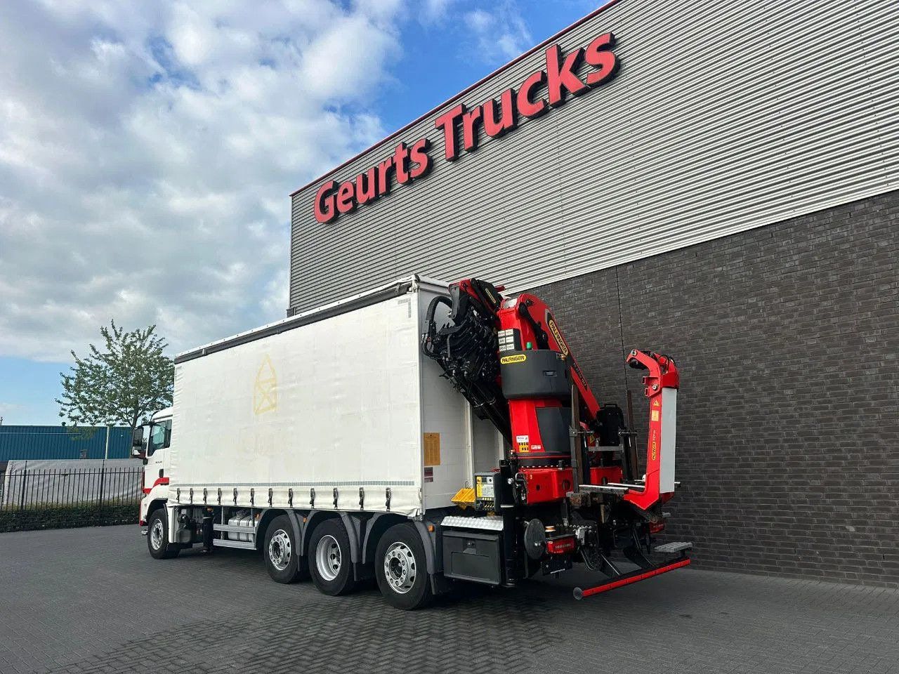 Crane truck MAN TGS 35.470 8X2 SCHUIFZEIL MET PALFINGER PK37.002: picture 11