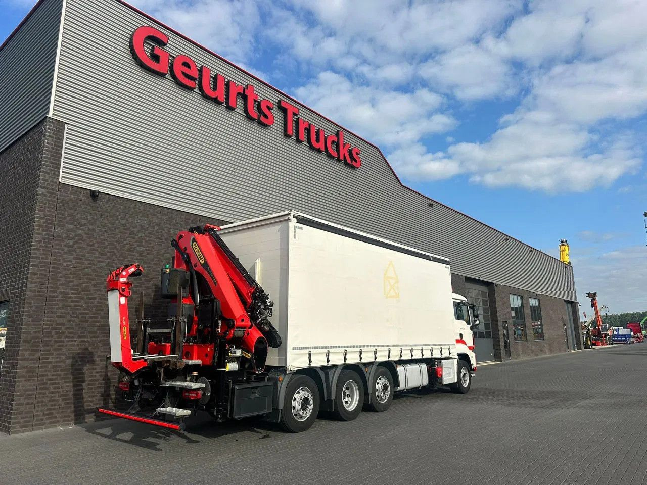 Crane truck MAN TGS 35.470 8X2 SCHUIFZEIL MET PALFINGER PK37.002: picture 14