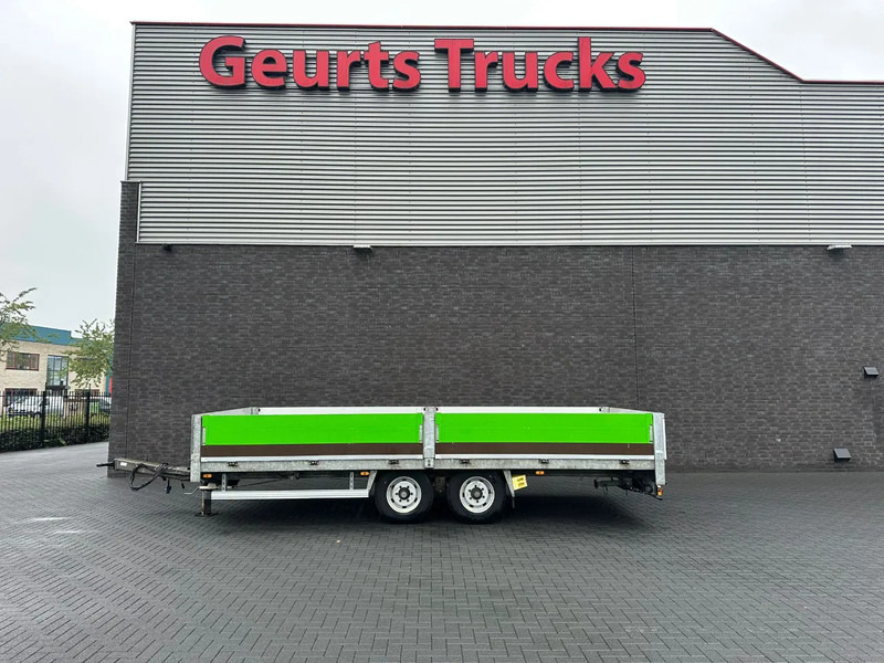 Möslein THT 11 BL G 2 ASSER TANDEM AANHANGER MET OPRIJPLANKEN - Dropside/ Flatbed trailer: picture 1 Möslein THT 11 BL G 2 ASSER TANDEM AANHANGER MET OPRIJPLANKEN - Dropside/ Flatbed trailer: picture 1