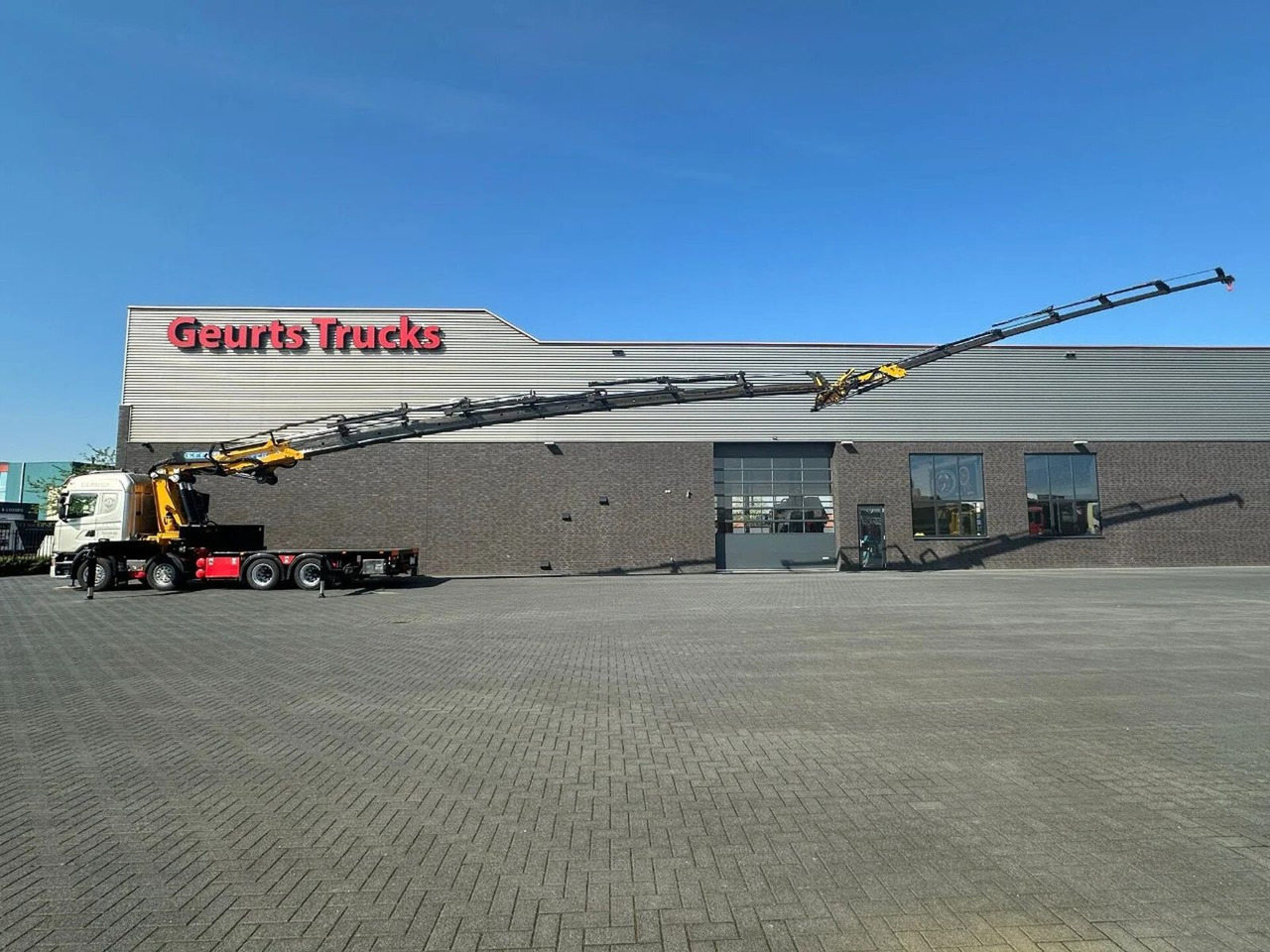 Scania G450 8X4 + EFFER 1255/8S + JIB 6S HD KRAAN/KRAN/ - Crane truck: picture 4 Scania G450 8X4 + EFFER 1255/8S + JIB 6S HD KRAAN/KRAN/ - Crane truck: picture 4
