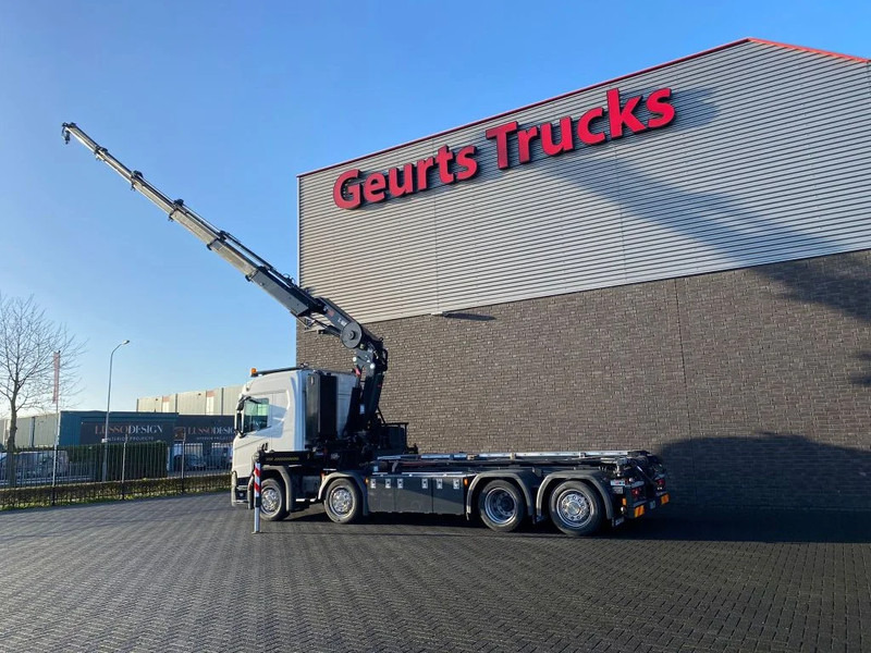 Cable system truck, Crane truck Scania G500 NGS 8X2 MET 3 ZIJDIGE KABELSYSTEEM + HIAB 362 EP-5 KRAAN/KRAN/CRANE/GRUA: picture 12