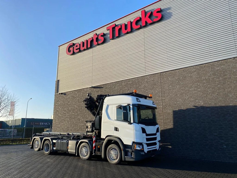 Cable system truck, Crane truck Scania G500 NGS 8X2 MET 3 ZIJDIGE KABELSYSTEEM + HIAB 362 EP-5 KRAAN/KRAN/CRANE/GRUA: picture 18