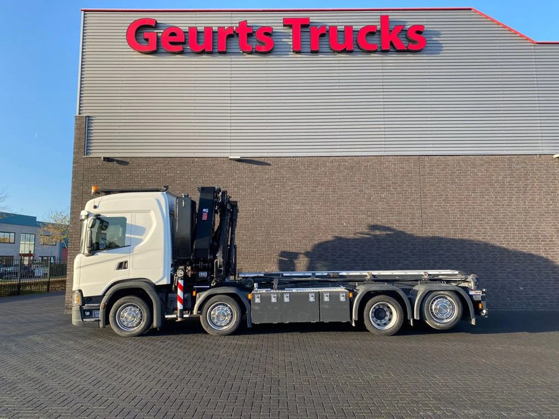 Cable system truck, Crane truck Scania G500 NGS 8X2 MET 3 ZIJDIGE KABELSYSTEEM + HIAB 362 EP-5 KRAAN/KRAN/CRANE/GRUA: picture 13
