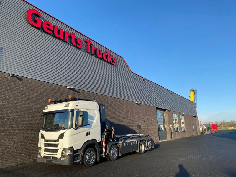 Cable system truck, Crane truck Scania G500 NGS 8X2 MET 3 ZIJDIGE KABELSYSTEEM + HIAB 362 EP-5 KRAAN/KRAN/CRANE/GRUA: picture 14