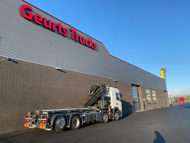 Cable system truck, Crane truck Scania G500 NGS 8X2 MET 3 ZIJDIGE KABELSYSTEEM + HIAB 362 EP-5 KRAAN/KRAN/CRANE/GRUA: picture 17