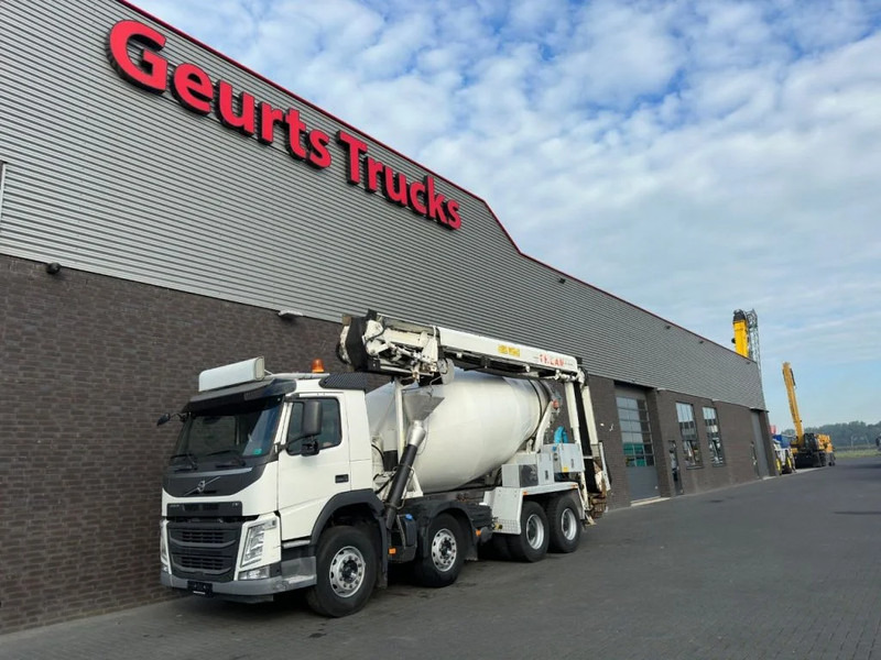 Volvo FM 410 8X4 + STETTER 9 M3 MIXER/MISCHER + THEAM 15 M TRANSPORTBAND/BELT - Concrete mixer truck: picture 2 Volvo FM 410 8X4 + STETTER 9 M3 MIXER/MISCHER + THEAM 15 M TRANSPORTBAND/BELT - Concrete mixer truck: picture 2