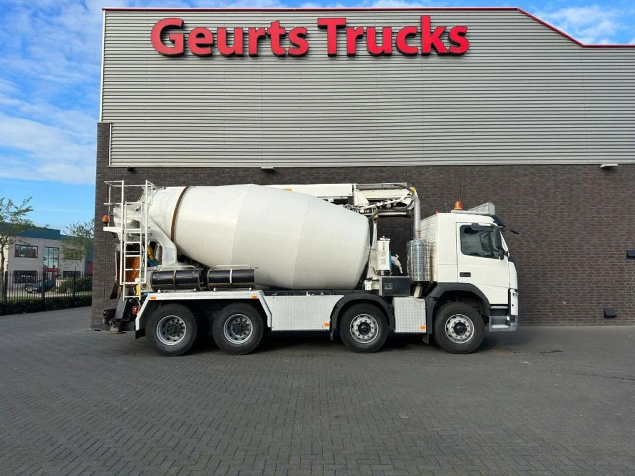 Volvo FM 410 8X4 + STETTER 9 M3 MIXER/MISCHER + THEAM - Concrete mixer truck: picture 4 Volvo FM 410 8X4 + STETTER 9 M3 MIXER/MISCHER + THEAM - Concrete mixer truck: picture 4