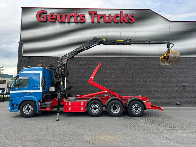 Volvo FM 500 8X2 HIAB MULTILIFT HAAKARMSYSTEM / ABROLLKIPPER / HOOKLIFT MET HIAB LOGLIFT 165Z LAADKRAAN - Hook lift truck, Crane truck: picture 1 Volvo FM 500 8X2 HIAB MULTILIFT HAAKARMSYSTEM / ABROLLKIPPER / HOOKLIFT MET HIAB LOGLIFT 165Z LAADKRAAN - Hook lift truck, Crane truck: picture 1