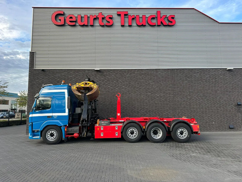 Volvo FM 500 8X2 HIAB MULTILIFT HAAKARMSYSTEM / ABROLLKIPPER / HOOKLIFT MET HIAB LOGLIFT 165Z LAADKRAAN - Hook lift truck, Crane truck: picture 4 Volvo FM 500 8X2 HIAB MULTILIFT HAAKARMSYSTEM / ABROLLKIPPER / HOOKLIFT MET HIAB LOGLIFT 165Z LAADKRAAN - Hook lift truck, Crane truck: picture 4