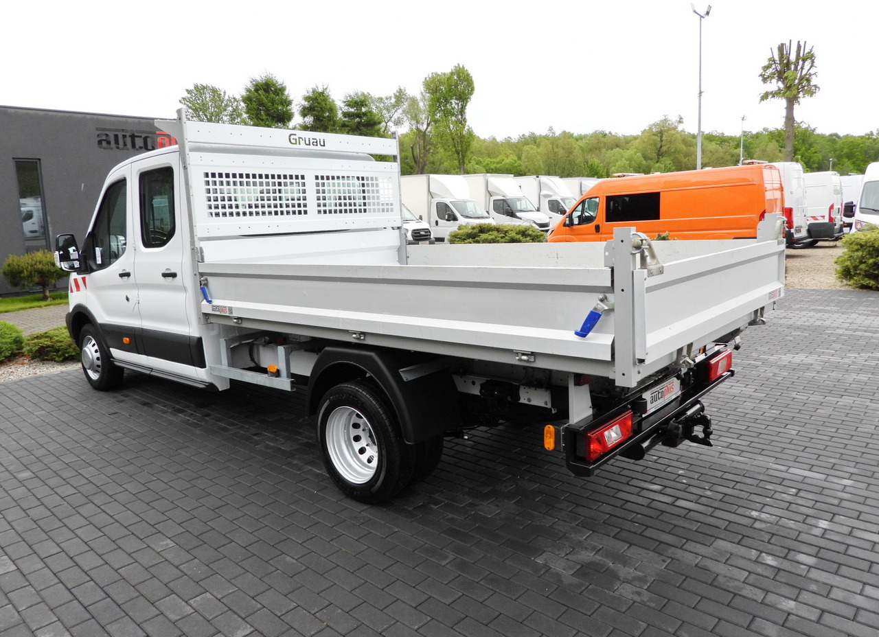 Tipper van FORD TRANSIT TIPPER DOUBLE CABIN DOKA 6 SEATS CRUISE CONTROL AIR CONDITIONING TWIN WHEELS  170HP: picture 9