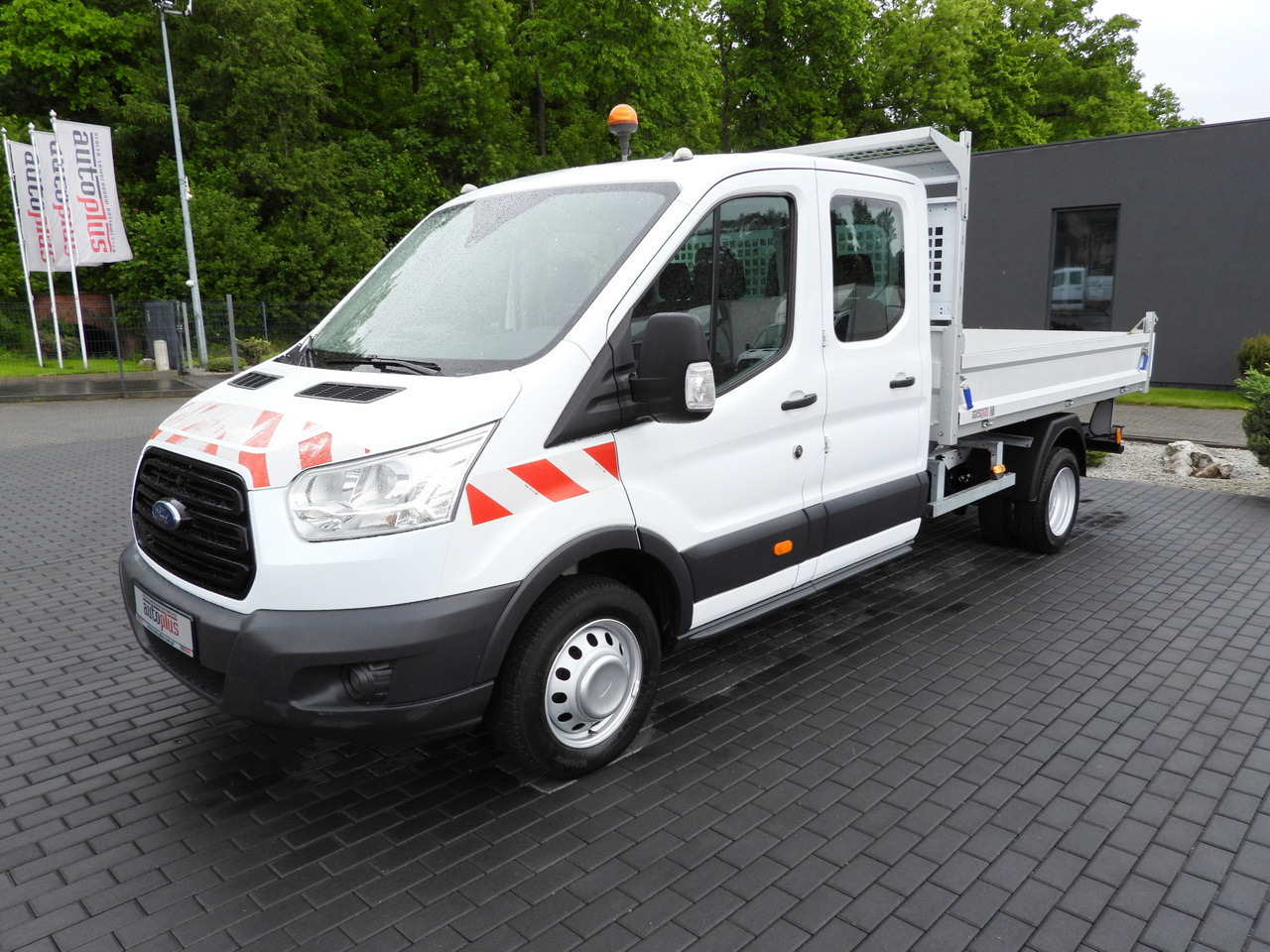Tipper van FORD TRANSIT TIPPER DOUBLE CABIN DOKA 6 SEATS CRUISE CONTROL AIR CONDITIONING TWIN WHEELS  170HP: picture 6