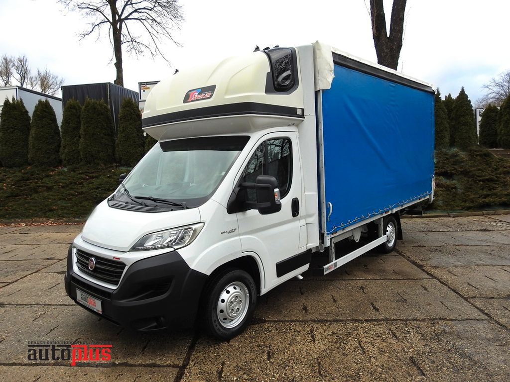 Fiat DUCAT0 PRITSCHE PLANE AUFZUG 9 PALETTEN A/C - Curtain side van: picture 1 Fiat DUCAT0 PRITSCHE PLANE AUFZUG 9 PALETTEN A/C - Curtain side van: picture 1