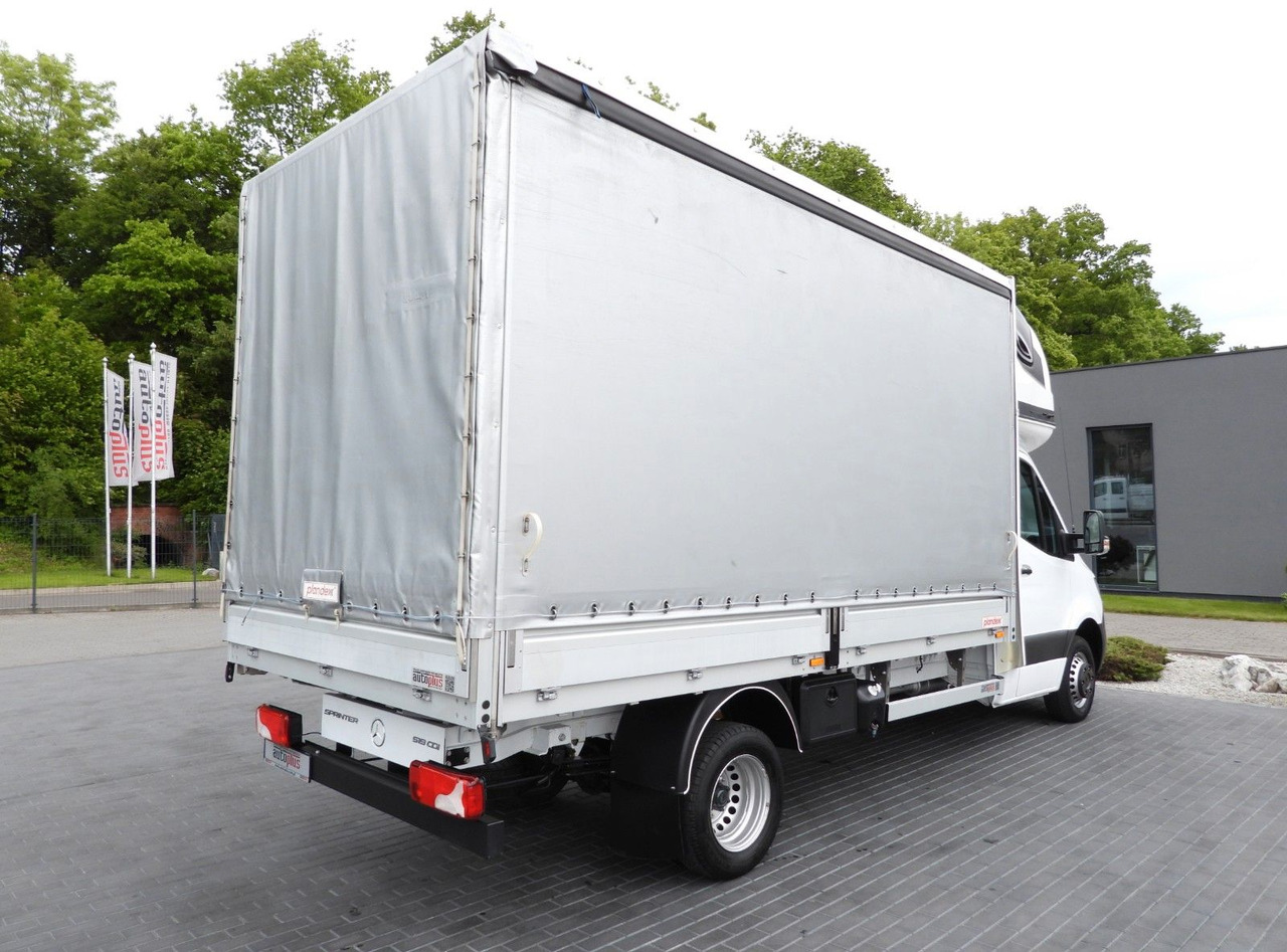 Curtain side van Mercedes-Benz SPRINTER 519  PRITSCHE PLANE 8 PALETTEN WEBASTO: picture 13
