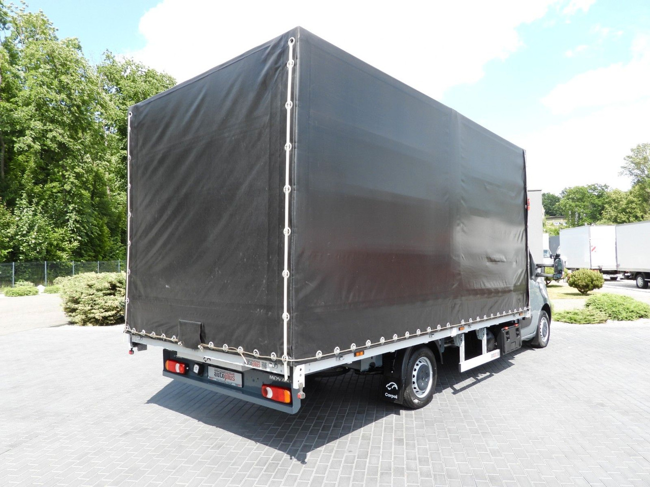 Opel MOVANO PRITSCHE PLANE 12 PALETTEN WEBASTO A/C - Curtain side van: picture 3 Opel MOVANO PRITSCHE PLANE 12 PALETTEN WEBASTO A/C - Curtain side van: picture 3