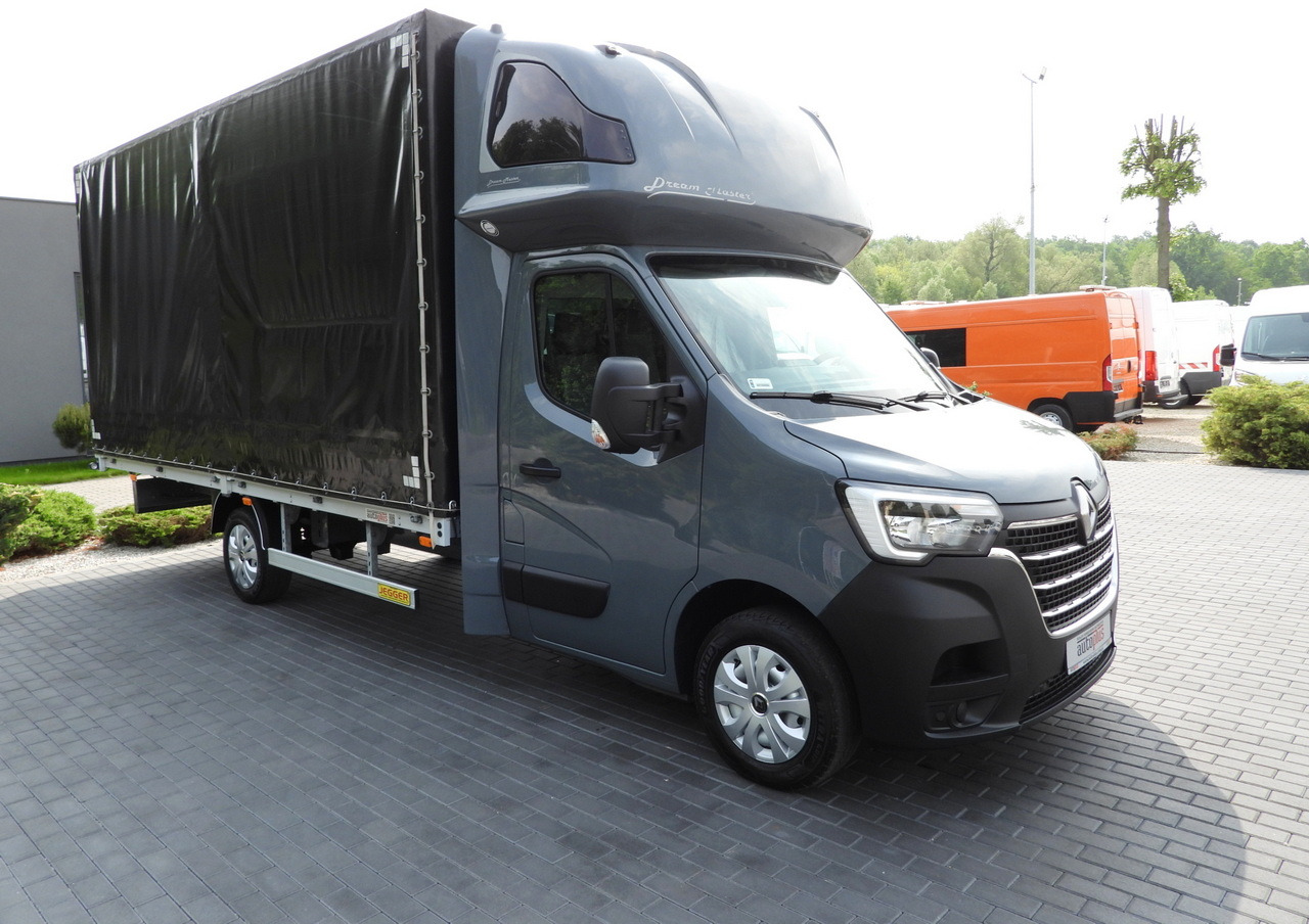 RENAULT MASTER TARPAULIN 10 PALLETS WEBASTO CRUISE CONTROL LED LIGHTS PNEUMATICS AIR CONDITIONING  165HP - Curtain side van: picture 4 RENAULT MASTER TARPAULIN 10 PALLETS WEBASTO CRUISE CONTROL LED LIGHTS PNEUMATICS AIR CONDITIONING  165HP - Curtain side van: picture 4