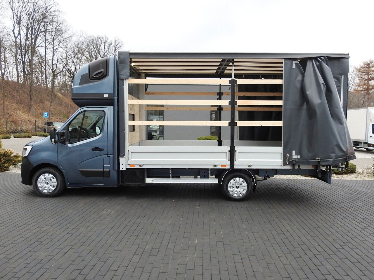 Curtain side van Renault MASTER  PRITSCHE PLANE 10 PALETTEN WEBASTO: picture 8