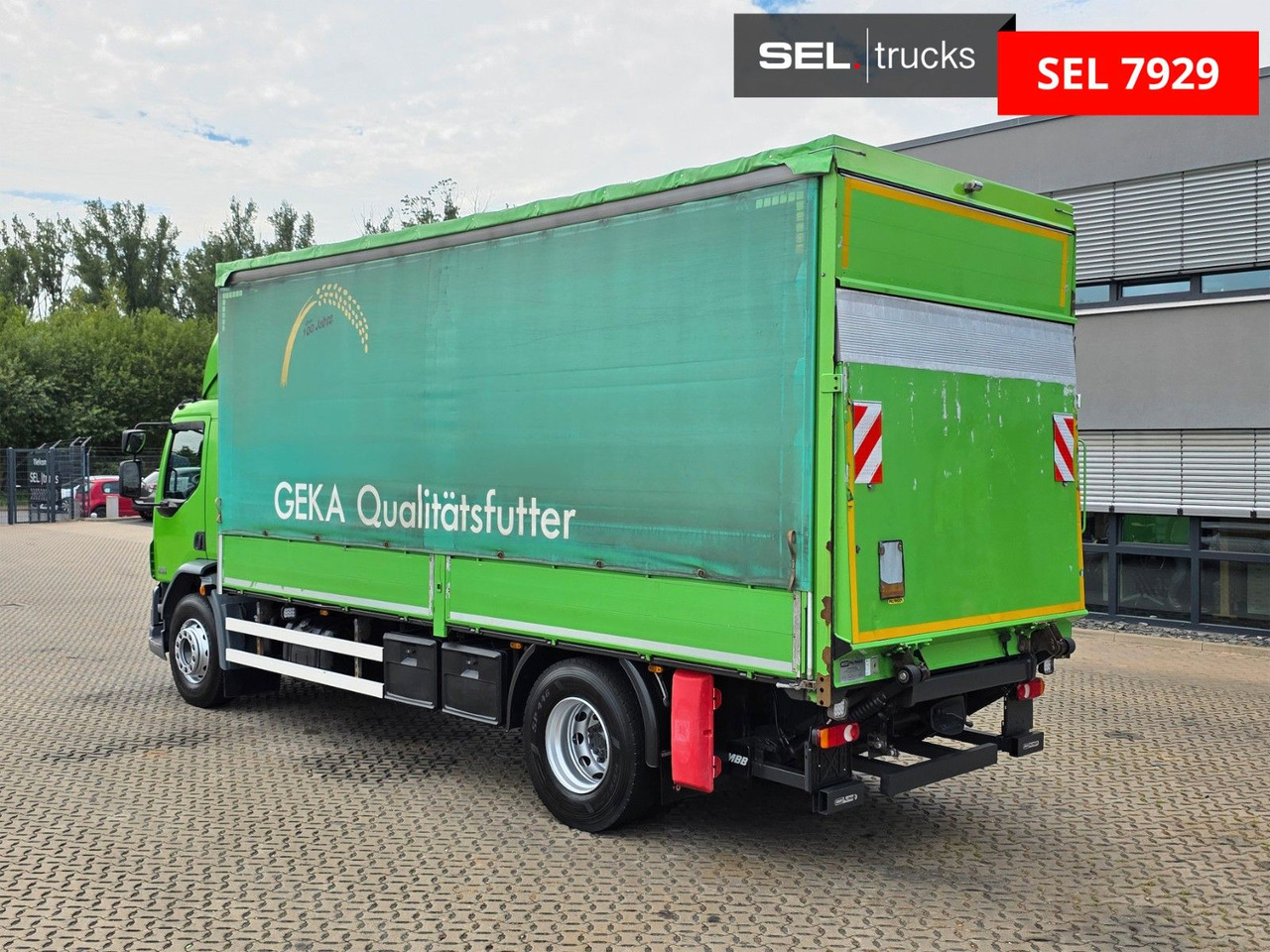 Curtain side truck DAF FA LF 55.300 / Ladebordwand + Kofferseite: picture 7 Curtain side truck DAF FA LF 55.300 / Ladebordwand + Kofferseite: picture 7