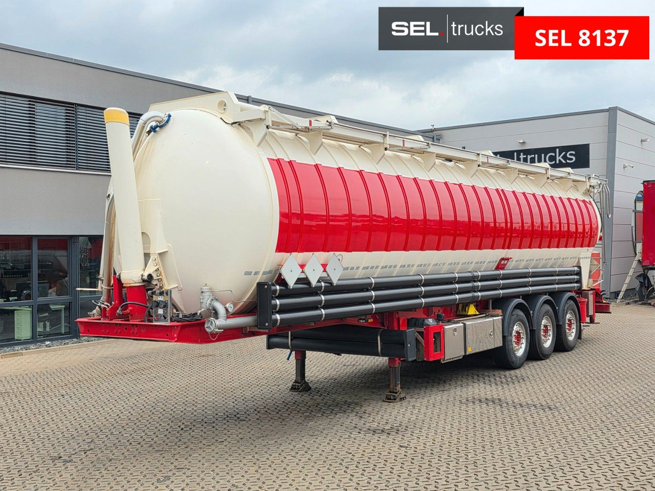 Feldbinder KIP 60.3 / Saug Druck / 60.000 l / ADR AT - Silo semi-trailer: picture 1 Feldbinder KIP 60.3 / Saug Druck / 60.000 l / ADR AT - Silo semi-trailer: picture 1