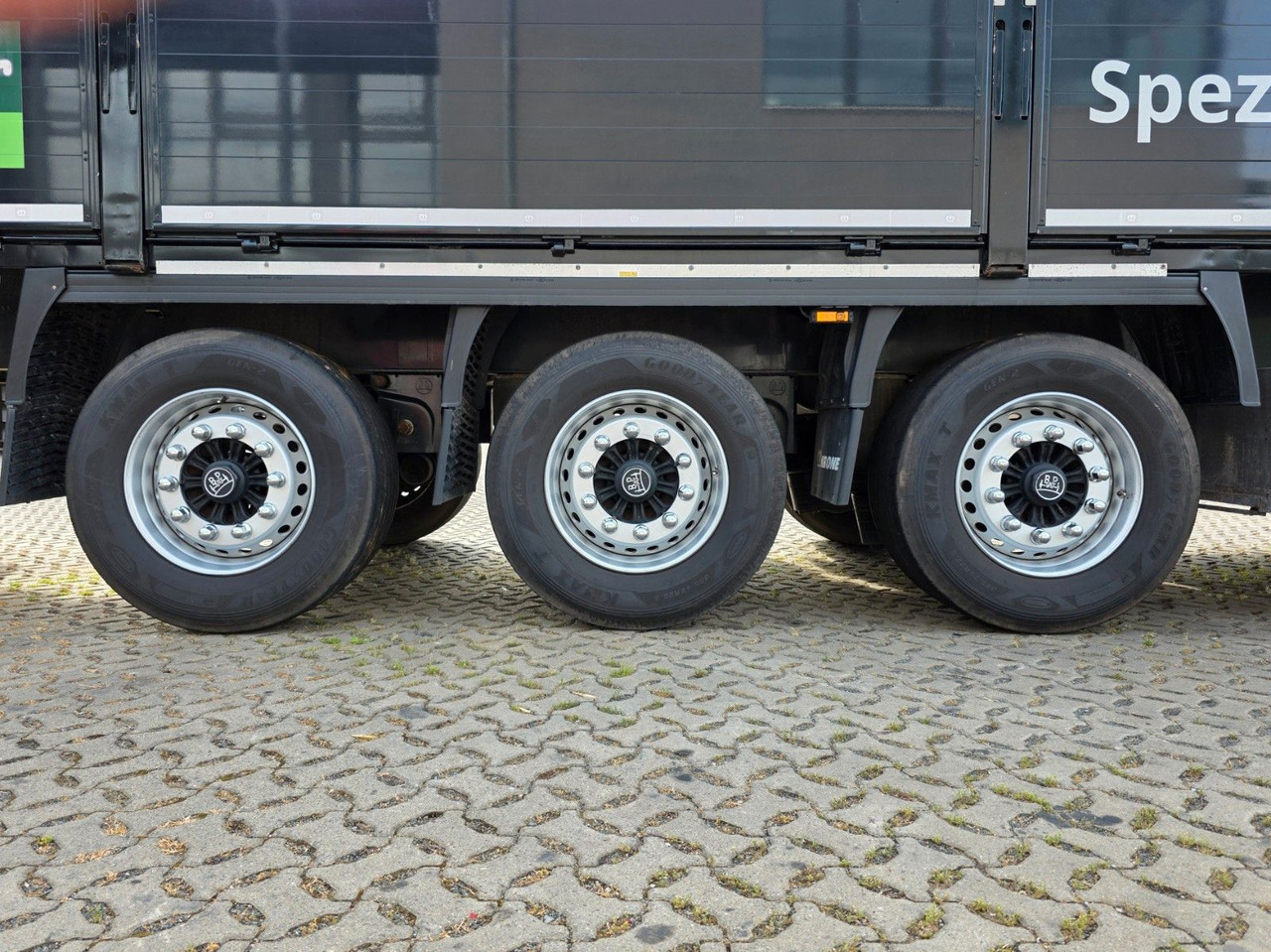 Dropside/ Flatbed semi-trailer Krone SD / Palettenkasten: picture 27