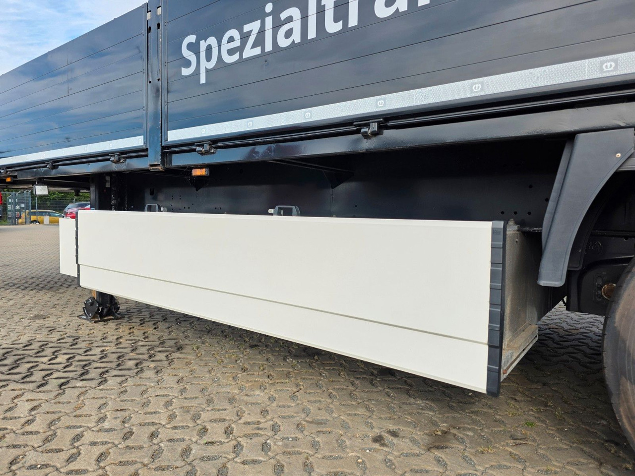 Dropside/ Flatbed semi-trailer Krone SD / Palettenkasten: picture 12