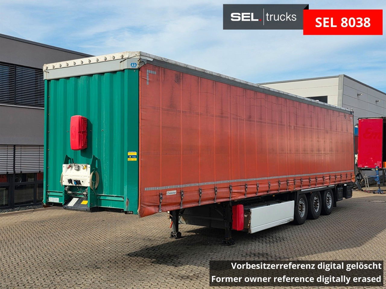 Krone SD / Palettenkasten / Liftachse - Curtainsider semi-trailer: picture 1 Krone SD / Palettenkasten / Liftachse - Curtainsider semi-trailer: picture 1