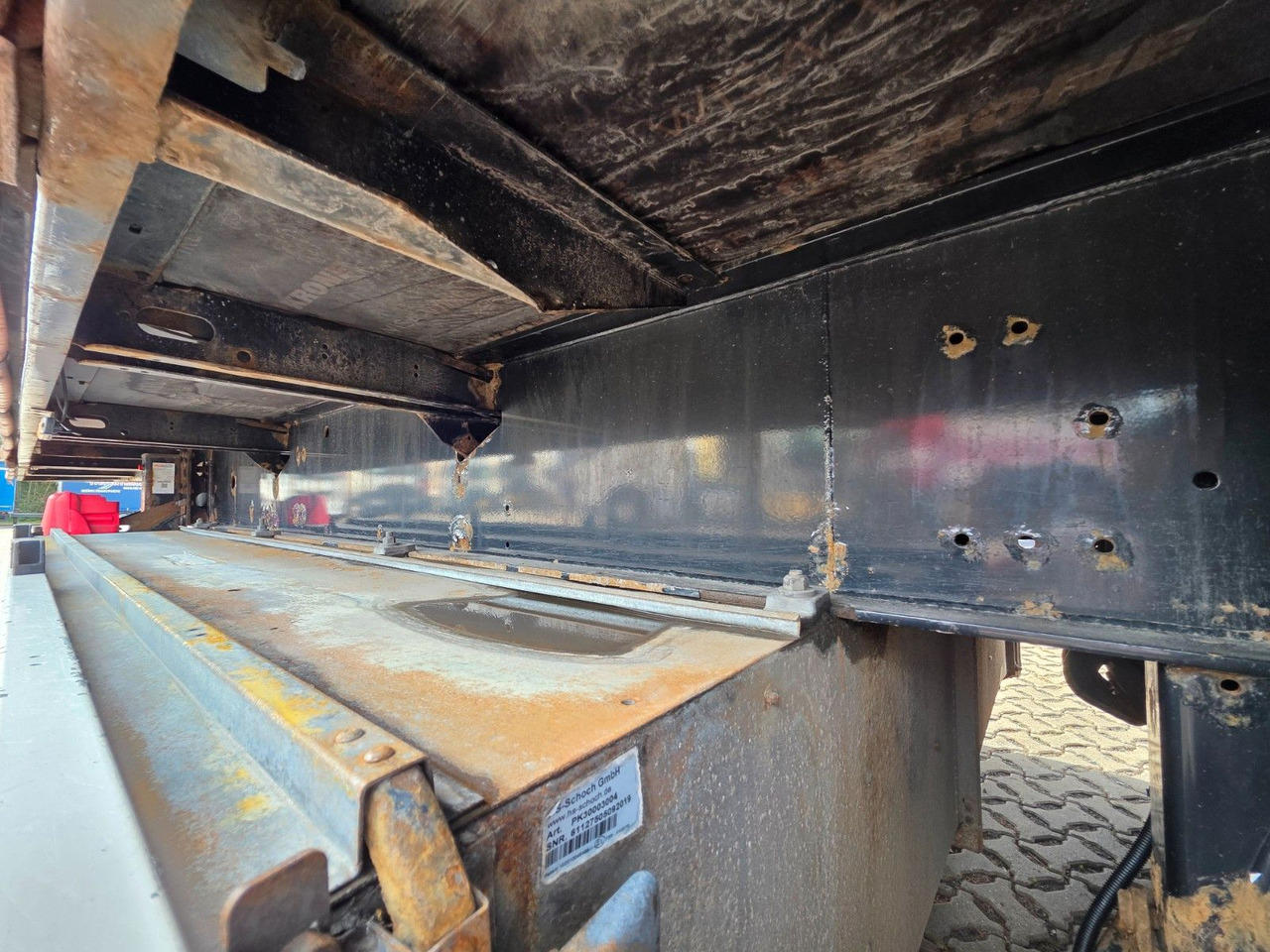 Curtainsider semi-trailer Krone SD / Palettenkasten / Liftachse: picture 18