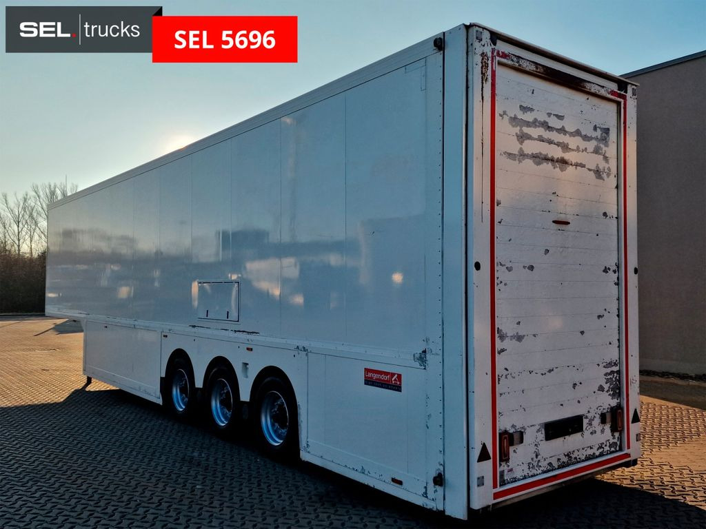 Closed box semi-trailer Langendorf SDT / Doppelstock: picture 7