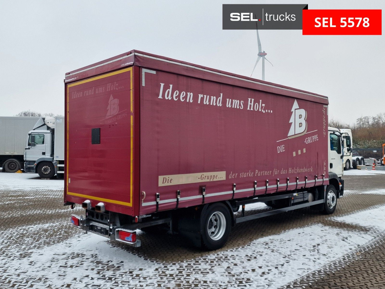 MAN TGM 18.250 4X2 LL / Staplerhalterung - Curtain side truck: picture 5 MAN TGM 18.250 4X2 LL / Staplerhalterung - Curtain side truck: picture 5