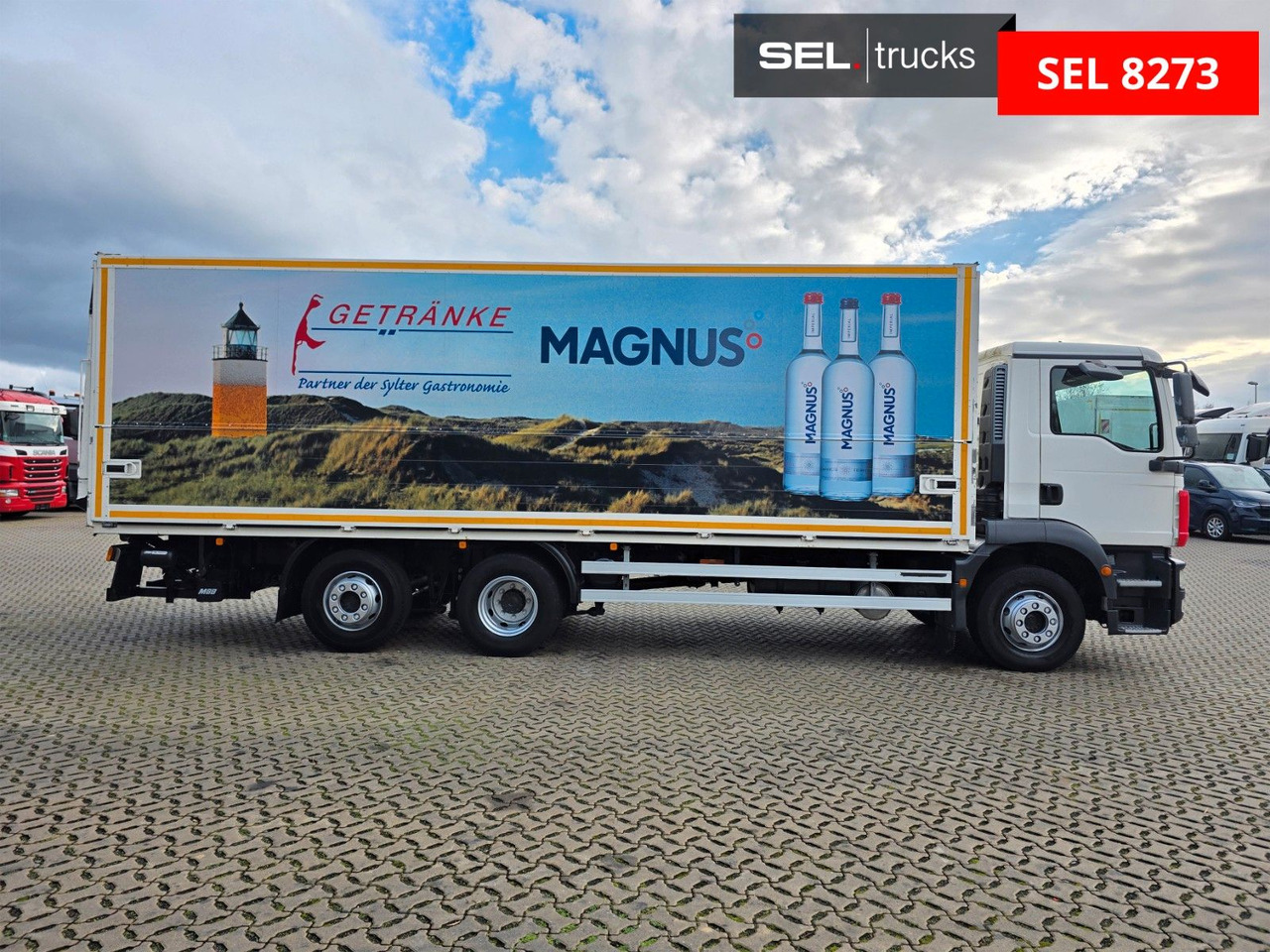 MAN TGM 22.290 6x2-4 LL / Ldbw / Rückfahrk. / Lenkac - Beverage truck: picture 4 MAN TGM 22.290 6x2-4 LL / Ldbw / Rückfahrk. / Lenkac - Beverage truck: picture 4