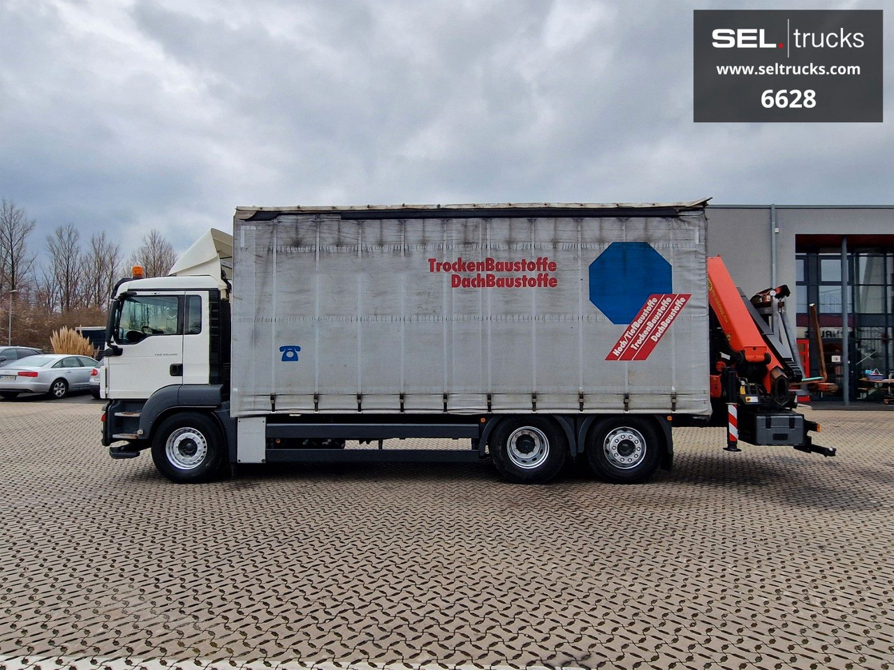 MAN TGS 26.360 / Palfinger PK 22002EH / Lenkachse MAN TGS 26.360 / Palfinger PK 22002EH / Lenkachse - Crane truck, Curtain side truck: picture 1 MAN TGS 26.360 / Palfinger PK 22002EH / Lenkachse MAN TGS 26.360 / Palfinger PK 22002EH / Lenkachse - Crane truck, Curtain side truck: picture 1