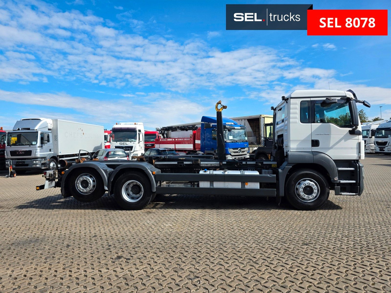 MAN TGS 26.400 6x2-2 BL / F.X. Meiller / ADR AT - Hook lift truck: picture 4 MAN TGS 26.400 6x2-2 BL / F.X. Meiller / ADR AT - Hook lift truck: picture 4