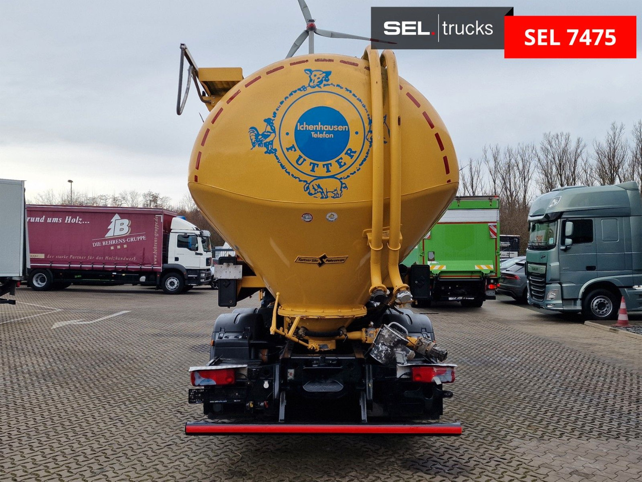 MAN TGS 26.440 6X2-4 LL / SILO / ZF Int. / Spitzer / - Tanker truck: picture 5 MAN TGS 26.440 6X2-4 LL / SILO / ZF Int. / Spitzer / - Tanker truck: picture 5