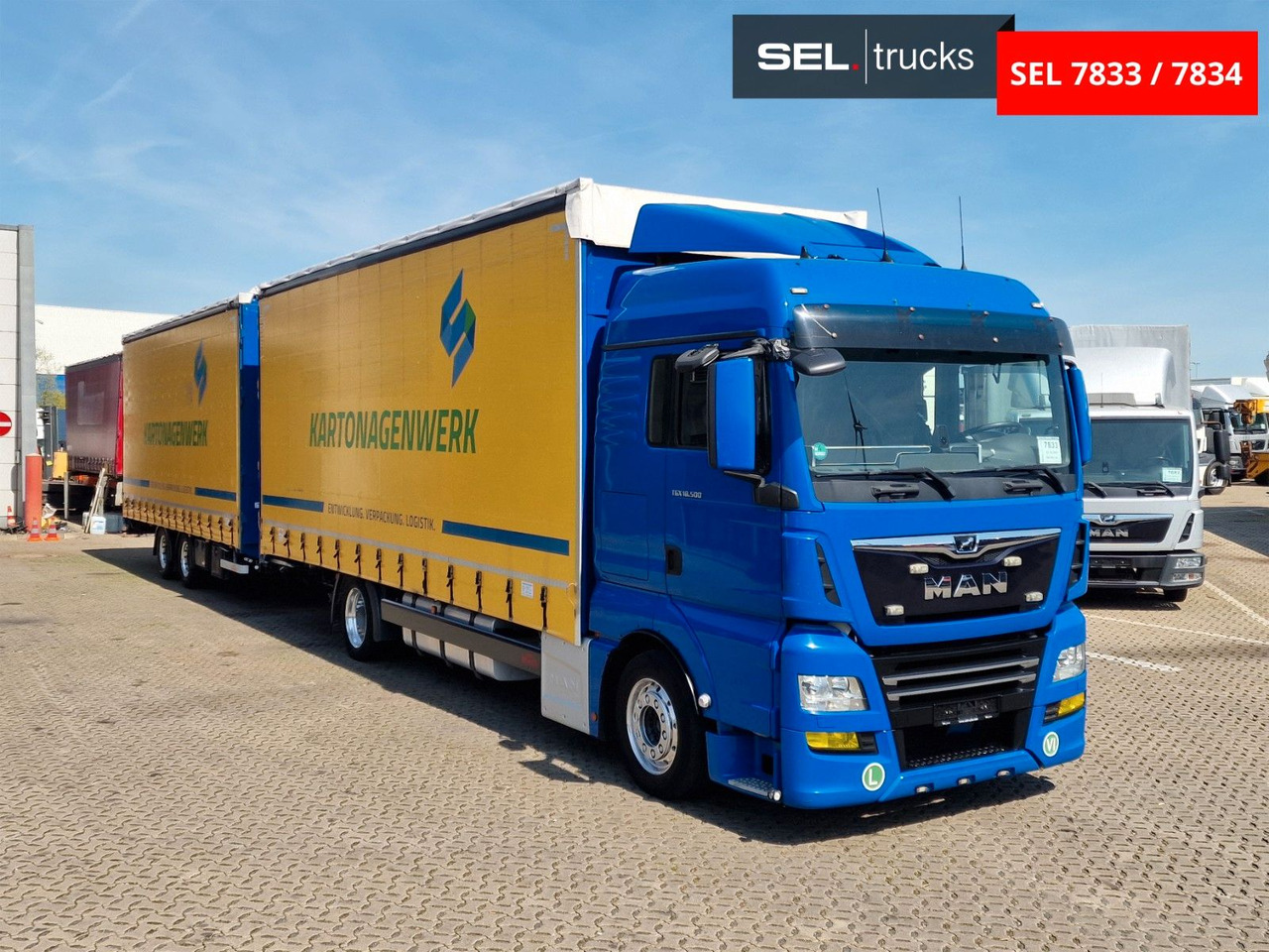 MAN TGX 18.500 4X2 LL-U / Intarder/Durchlade/Hubdach - Curtain side truck: picture 3 MAN TGX 18.500 4X2 LL-U / Intarder/Durchlade/Hubdach - Curtain side truck: picture 3