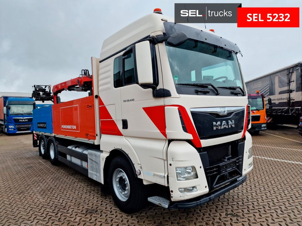 MAN TGX 26.440 / Intarder / Fassi / Lenkachse MAN TGX 26.440 / Intarder / Fassi / Lenkachse - Crane truck: picture 3 MAN TGX 26.440 / Intarder / Fassi / Lenkachse MAN TGX 26.440 / Intarder / Fassi / Lenkachse - Crane truck: picture 3