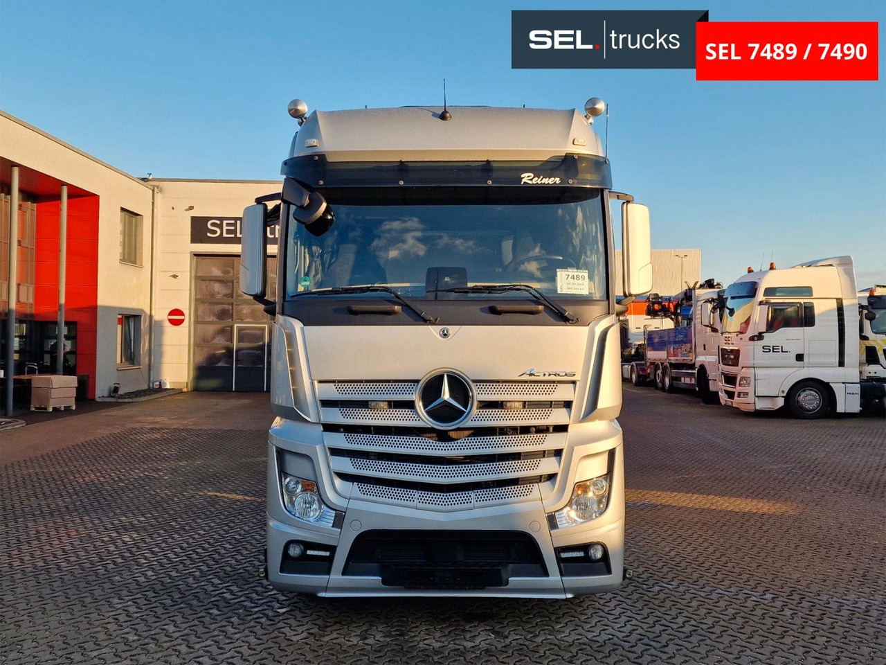 Mercedes-Benz Actros 2545 / KOMPLETT! / Alukappen / Standklima - Curtain side truck: picture 2 Mercedes-Benz Actros 2545 / KOMPLETT! / Alukappen / Standklima - Curtain side truck: picture 2
