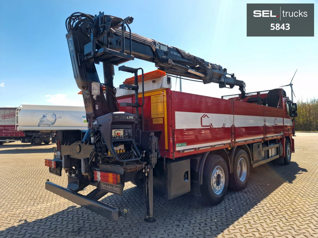 Mercedes-Benz Actros 2546 / HIAB 166K / ADC 4,1t / Lenkachse Mercedes-Benz Actros 2546 / HIAB 166K / ADC 4,1t / Lenkachse - Crane truck, Dropside/ Flatbed truck: picture 5 Mercedes-Benz Actros 2546 / HIAB 166K / ADC 4,1t / Lenkachse Mercedes-Benz Actros 2546 / HIAB 166K / ADC 4,1t / Lenkachse - Crane truck, Dropside/ Flatbed truck: picture 5