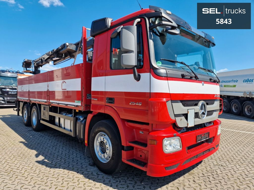 Mercedes-Benz Actros 2546 / HIAB 166K / ADC 4,1t / Lenkachse Mercedes-Benz Actros 2546 / HIAB 166K / ADC 4,1t / Lenkachse - Crane truck, Dropside/ Flatbed truck: picture 3 Mercedes-Benz Actros 2546 / HIAB 166K / ADC 4,1t / Lenkachse Mercedes-Benz Actros 2546 / HIAB 166K / ADC 4,1t / Lenkachse - Crane truck, Dropside/ Flatbed truck: picture 3