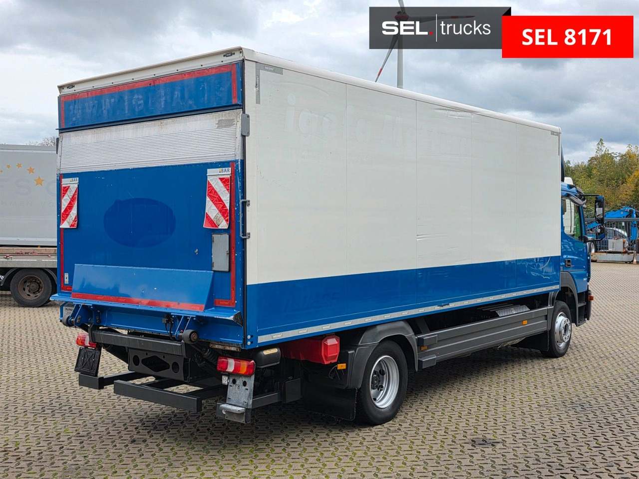 Mercedes-Benz Atego 1221 / Ladebordwand - Box truck: picture 5 Mercedes-Benz Atego 1221 / Ladebordwand - Box truck: picture 5