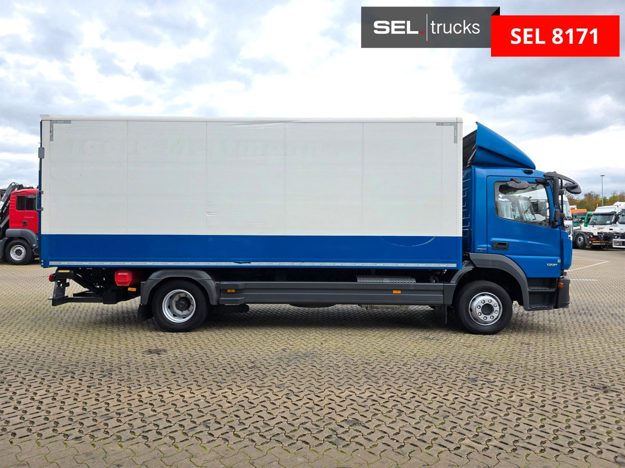 Mercedes-Benz Atego 1221 / Ladebordwand - Box truck: picture 4 Mercedes-Benz Atego 1221 / Ladebordwand - Box truck: picture 4
